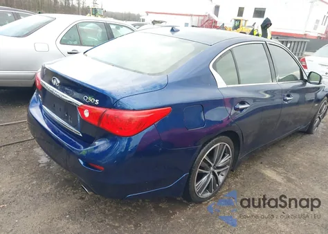 2017 Infiniti Q50 3.0T Sport из США, поврежденный, VIN JN1EV7AR1HM840017